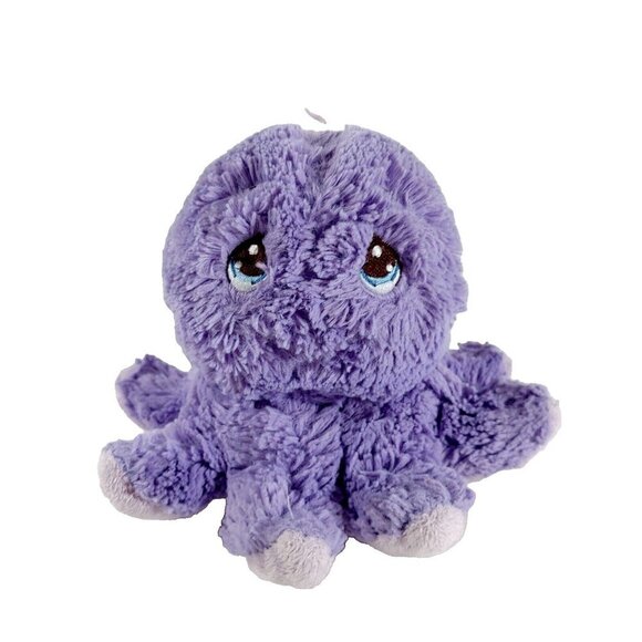 Aurora Precious Moments Tako Octopus Plush Stuffed Animal  Toy 2017 Purple 6” - Picture 1 of 4